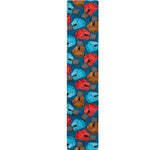 Boxing Gloves Pattern Print Table Runner