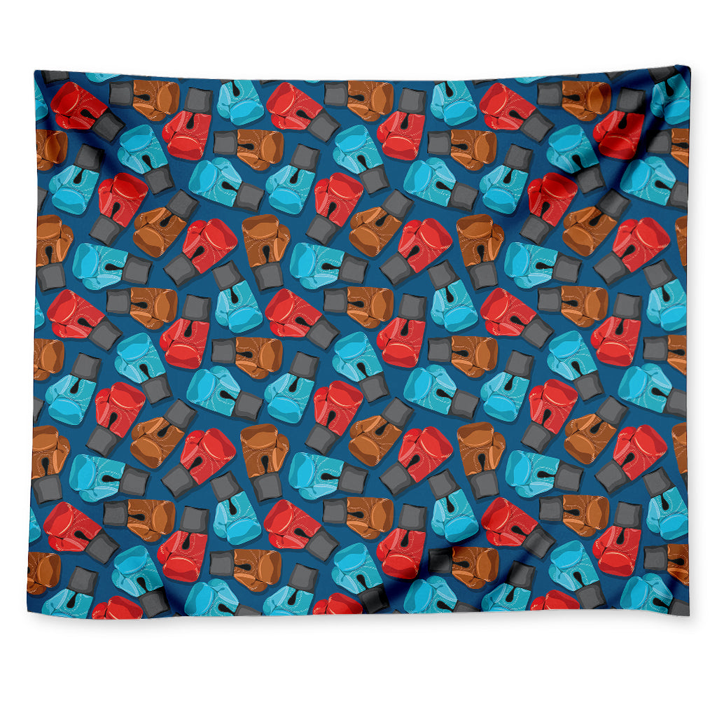 Boxing Gloves Pattern Print Tapestry