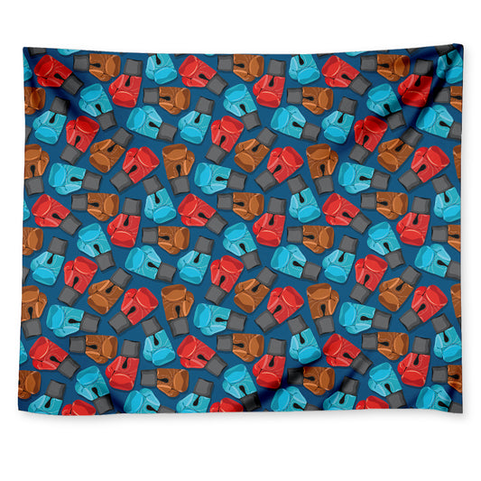 Boxing Gloves Pattern Print Tapestry