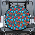 Boxing Gloves Pattern Print Tire Cover