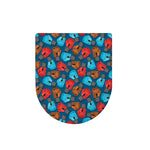 Boxing Gloves Pattern Print Toilet Lid Cover