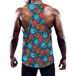Boxing Gloves Pattern Print Training Tank Top