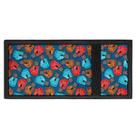 Boxing Gloves Pattern Print Trifold Wallet
