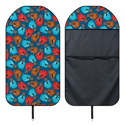 Boxing Gloves Pattern Print Waterproof Car Seat Cover