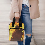 Brave Firefighter Painting Print Bible Tote Bag