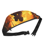 Brave Firefighter Painting Print Fanny Pack