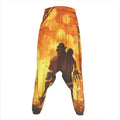 Brave Firefighter Painting Print Hammer Pants