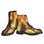 Brave Firefighter Painting Print Backpack