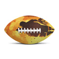 Brave Firefighter Painting Print Rugby Ball