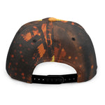 Brave Firefighter Painting Print Snapback Cap