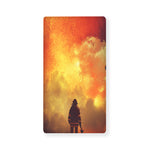 Brave Firefighter With Axe Print Baby Crib Sheet