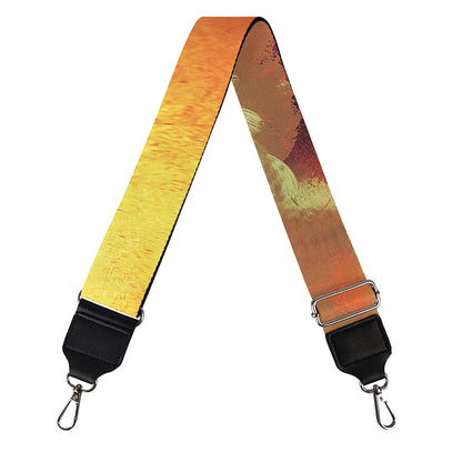 Brave Firefighter With Axe Print Bag Strap