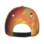 Brave Firefighter With Axe Print Baseball Cap