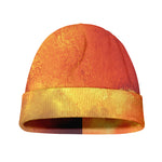 Brave Firefighter With Axe Print Beanie