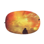 Brave Firefighter With Axe Print Car Side Mirror Covers