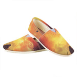 Brave Firefighter With Axe Print Casual Shoes