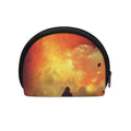 Brave Firefighter With Axe Print Coin Purse