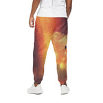 Brave Firefighter With Axe Print Cotton Pants