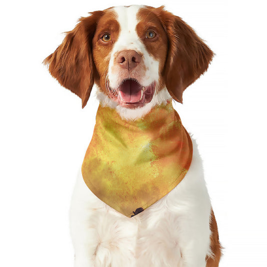 Brave Firefighter With Axe Print Dog Bandana