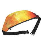 Brave Firefighter With Axe Print Fanny Pack