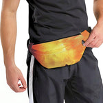 Brave Firefighter With Axe Print Fanny Pack