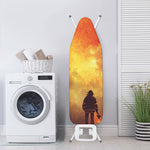 Brave Firefighter With Axe Print Ironing Board Cover