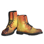 Brave Firefighter With Axe Print Backpack