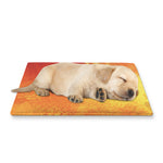 Brave Firefighter With Axe Print Pet Cooling Mat Cover