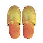 Brave Firefighter With Axe Print Slippers