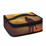Brave Firefighter With Axe Print Small Lunch Bag