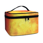 Brave Firefighter With Axe Print Travel Makeup Bag