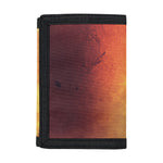 Brave Firefighter With Axe Print Trifold Wallet
