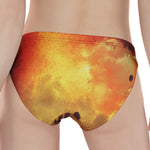 Brave Firefighter With Axe Print Women's Panties
