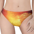 Brave Firefighter With Axe Print Women's Thong