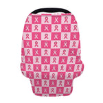 Breast Cancer Awareness Pattern Print Baby Seat Cover