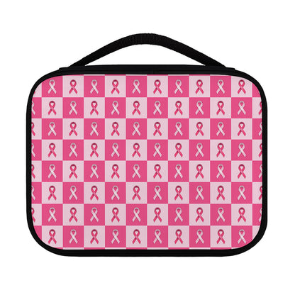 Breast Cancer Awareness Pattern Print Classic Bible Case
