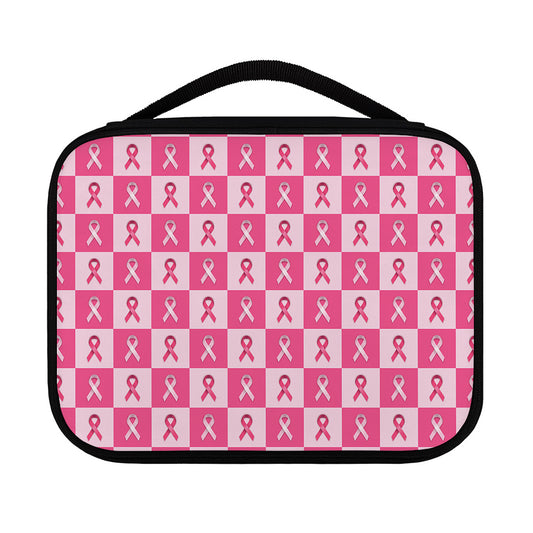 Breast Cancer Awareness Pattern Print Classic Bible Case