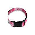 Breast Cancer Awareness Pattern Print Dog Collar