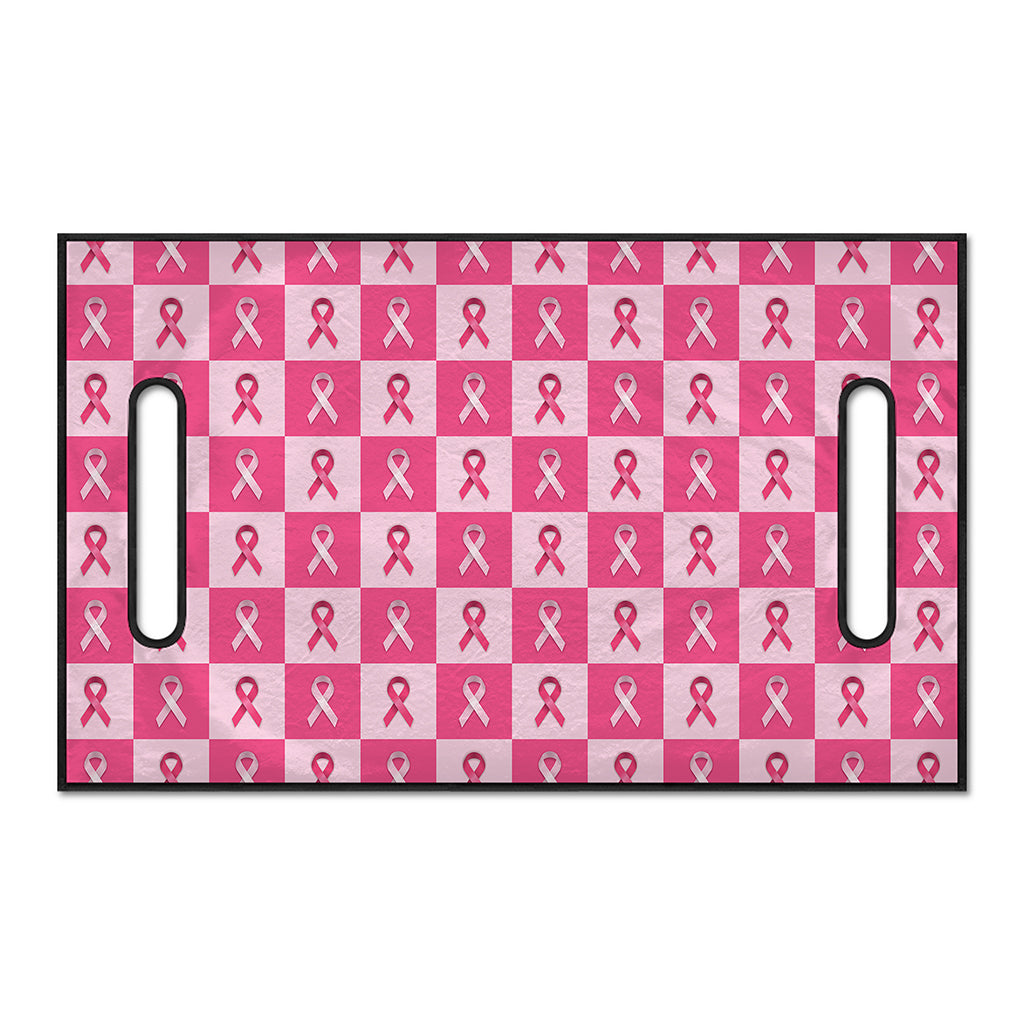 Breast Cancer Awareness Pattern Print Golf Cart Seat Cover