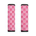 Breast Cancer Awareness Pattern Print Handle Covers