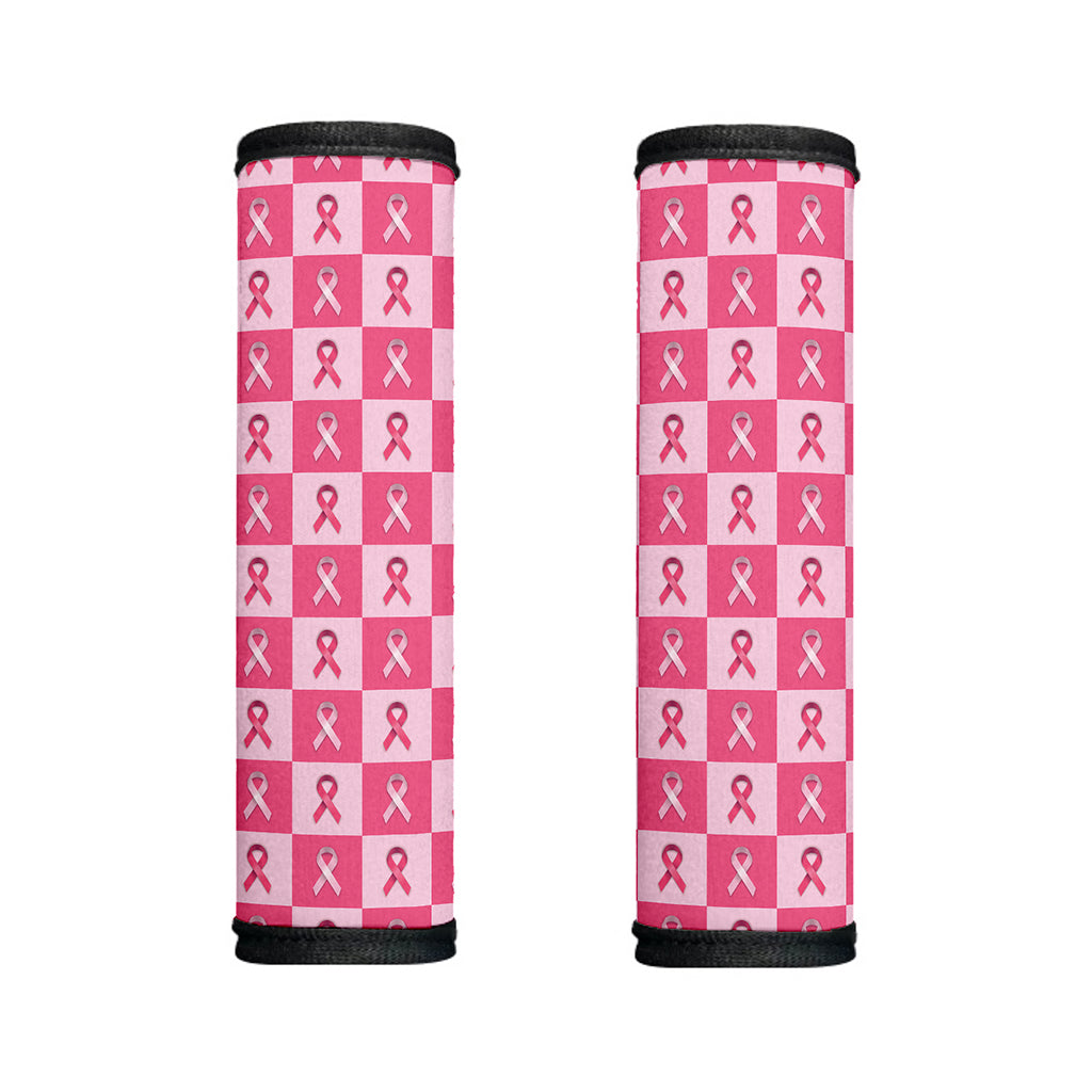 Breast Cancer Awareness Pattern Print Handle Covers