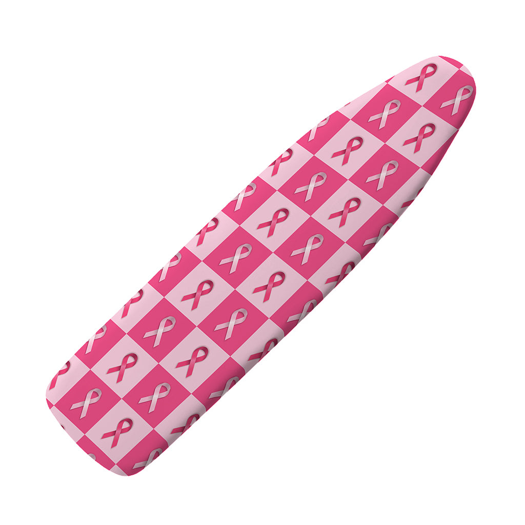 Breast Cancer Awareness Pattern Print Ironing Board Cover