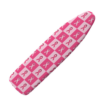 Breast Cancer Awareness Pattern Print Ironing Board Cover