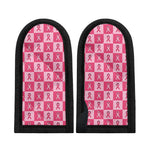 Breast Cancer Awareness Pattern Print Skillet Handle Cover