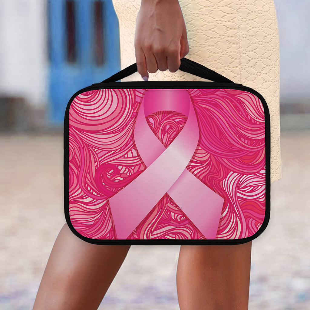 Breast Cancer Awareness Ribbon Print Classic Bible Case