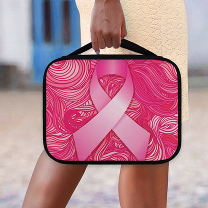 Breast Cancer Awareness Ribbon Print Classic Bible Case