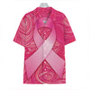 Breast Cancer Awareness Ribbon Print Hawaiian Shirt