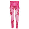 Breast Cancer Awareness Ribbon Print High-Waisted Pocket Leggings