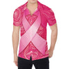 Breast Cancer Awareness Ribbon Print Men's Shirt
