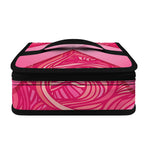 Breast Cancer Awareness Ribbon Print Small Lunch Bag